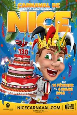 Carnaval de Nice 2014 : « Le Roi de la Gastronomie »