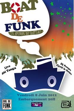 Ce vendredi soir la fête se fait sur le Boat de Funk 