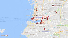 Carte interactive : Où aller pour l'ouverture de MP2018 à Marseille ?