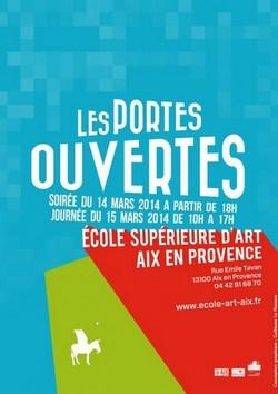 Portes Ouvertes Ecole supérieure d'Art d'Aix