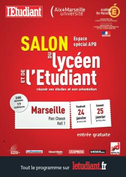 Salon du Lycéen et de l’Étudiant au Parc Chanot ce week-end !