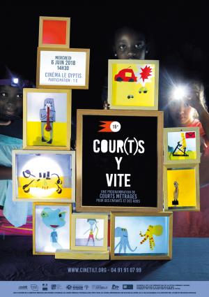 15ème Cour(t)s-y-Vite! Séance de courts-métrages programmés par des enfants et adolescents