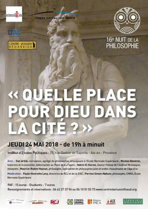 16ème Edition de la Nuit de la Philosophie