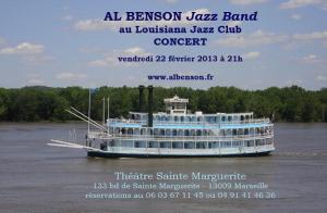 AL BENSON Jazz Band en concert au Louisiana Jazz Club