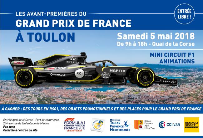 AP Grand prix de F1 à Toulon !