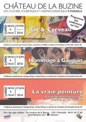 Art et cerveau : une conférence au Château de la Buzine