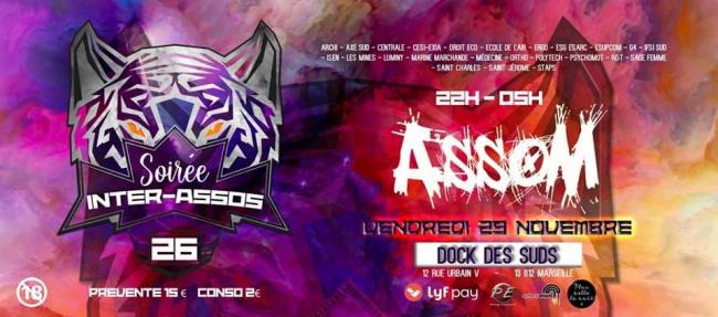 AssoM : Soirée Inter-Assos - Marseille