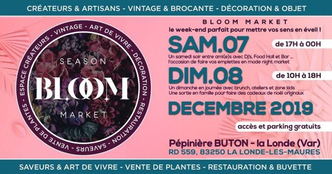 BLOOM Market marché de saison (ré)créatif dans une pépinière