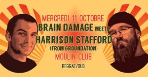 Brain Damage meets Harrison Stafford (from Groundation)