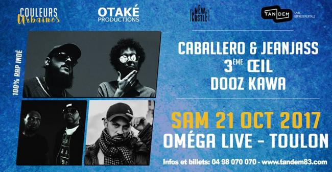 Caballero X Jeanjass / DOOZ KAWA / 3ÈME OEIL @Zénith Oméga