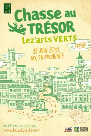Chasse Au Trésor Lez'Arts Verts!