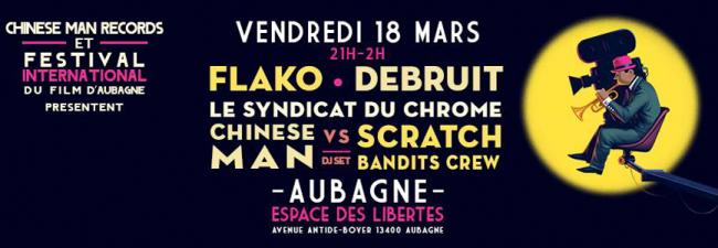 Chinese Man VS Scratch Bandits Crew au Festival du Film d'Aubagne