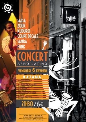 Concert du Groupe Afro Latino "Katana"