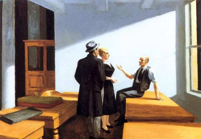 Conférence: "Edward Hopper ou l'Art du cri silencieux"!