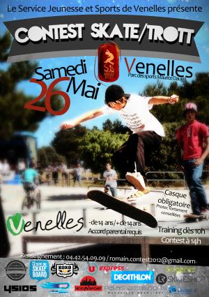 Contest Skate et Trotinnette Venelles 2012