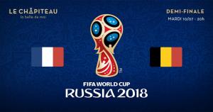 Demi-finale : retransmission France vs Belgique