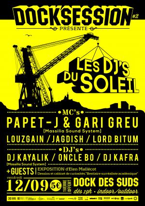 DOCKSESSION #2 : Les Dj's du Soleil
