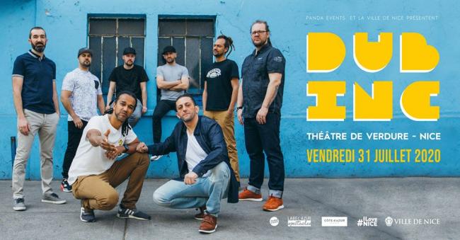Dub Inc au Théâtre de Verdure - Nice
