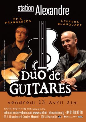 Duo de guitares Eric Franceries et Laurent Blanquart