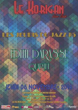 Edith Darasse quartet @LeKorigan