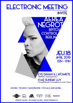 Electronic Meeting invite Aérea Negrot (BPitch Control / Berlin)