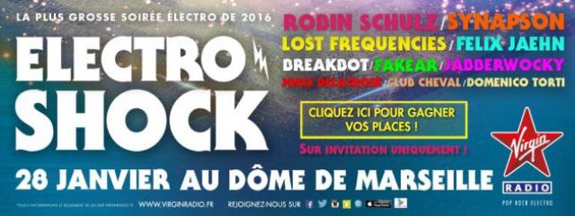 Electroshock : la soirée électro de l'année vient retourner le Dôme ! 