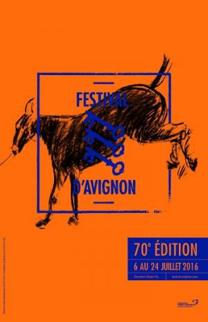 En scène pour le festival d'Avignon