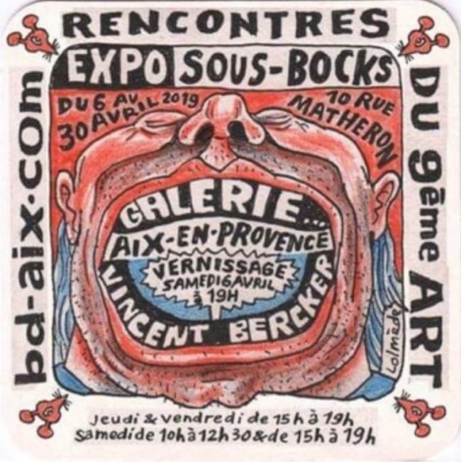 Expo sous-bocks à la Galerie Vincent Bercker