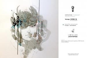 Exposition "CARBONE" d'Alexandre D'Alessio - 3 octobre à Juxtapoz Marseille