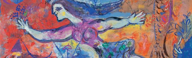 Exposition Chagall du Noir et Blanc à la Couleur