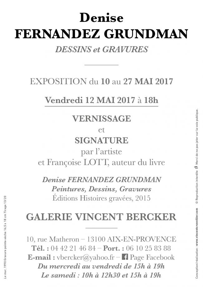 EXPOSITION : Dessins et Gravures à Aix
