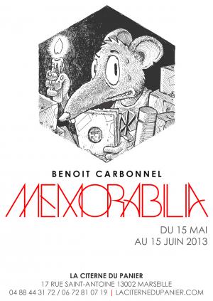 Exposition Memorabilia // Benoit Carbonnel