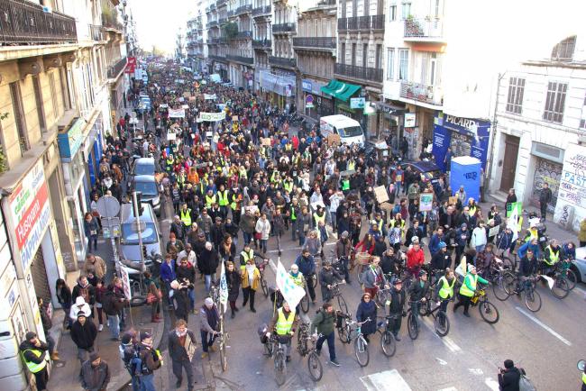 Flashmob pour le Climat Marseille