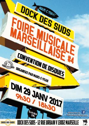 Foire Musicale Marseillaise numéro 4: Vinyles & More !
