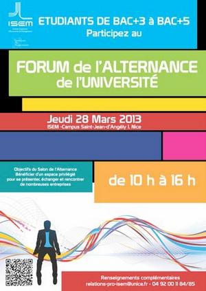 Forum de l'Alternance à Nice