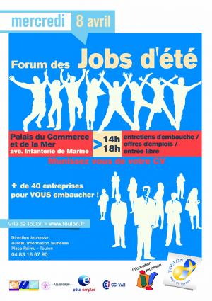 Forum des Jobs d'été à Toulon