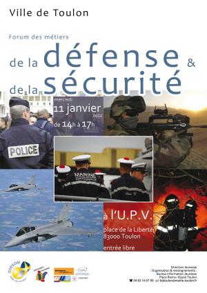 Forum des Métiers de la défense et de la sécurité