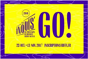 GO! iNOUïS2018 // Appel à candidatures du 23 Octobre au 13 Novembre