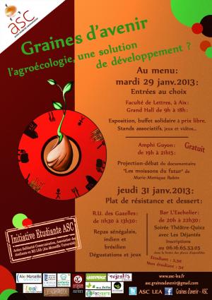 Graines d'avenir : l'agroécologie, prenez en d'la graine !