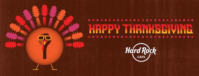 Happy Thanksgiving au Hard Rock Café