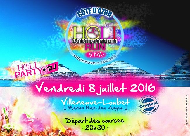 Holi Run Côte d'Azur