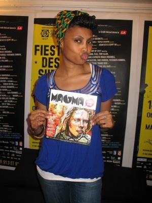 Imany à l'Usine