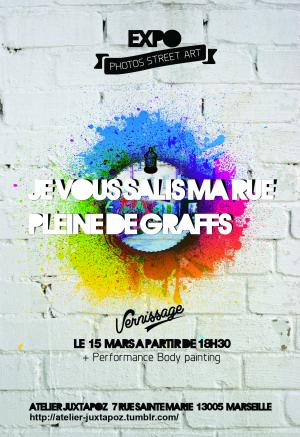 Je vous salis ma rue pleine de Graffs