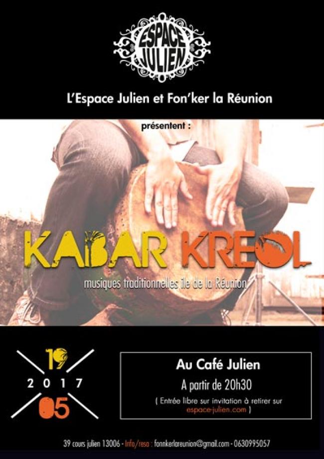 Kabar Kréol à l'Espace Julien