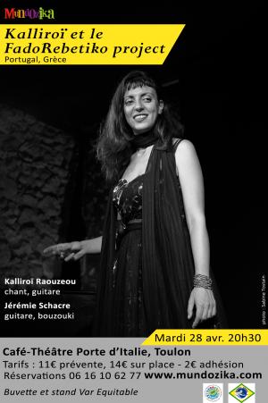 Kalliroï et le FadoRebetiko Project