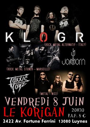 KLOGR + VOIDBORN + TOXXIC TOYZ