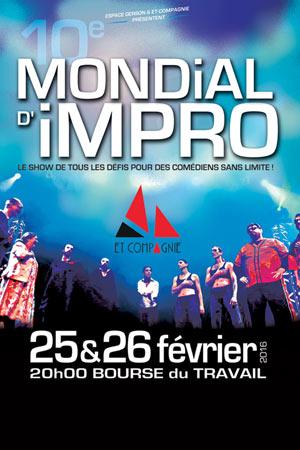 La Bourse du Travail de Lyon accueille le Mondial d'Impro