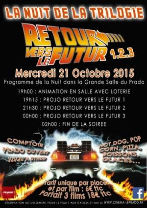 La trilogie Retour Vers le Futur en une nuit au ciné Prado