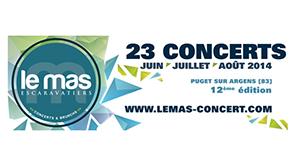 Le Mas (Hollysiz, Ayo, Gramatik, Jabberwocky, Lilly Wood and the Prick DJ Set...)