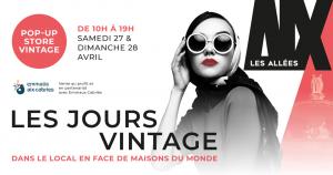 Pop-up store Vintage Emmaüs aux Allées